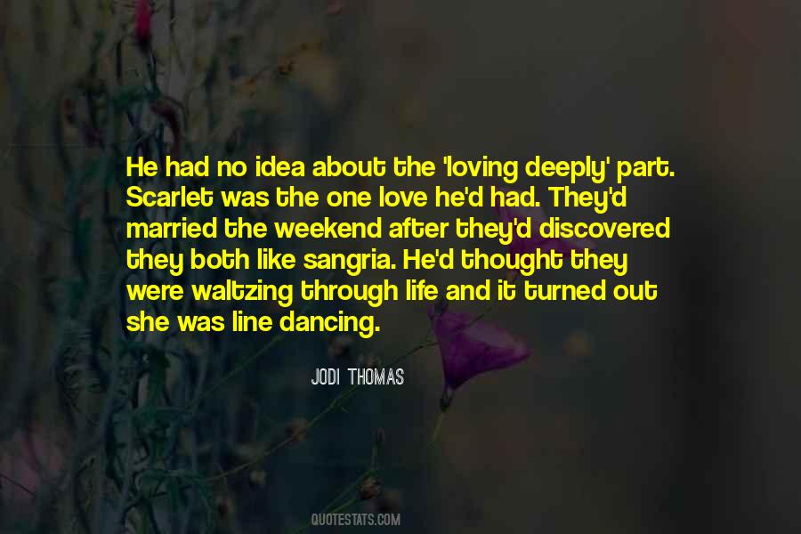 Thought About Love Quotes #209781