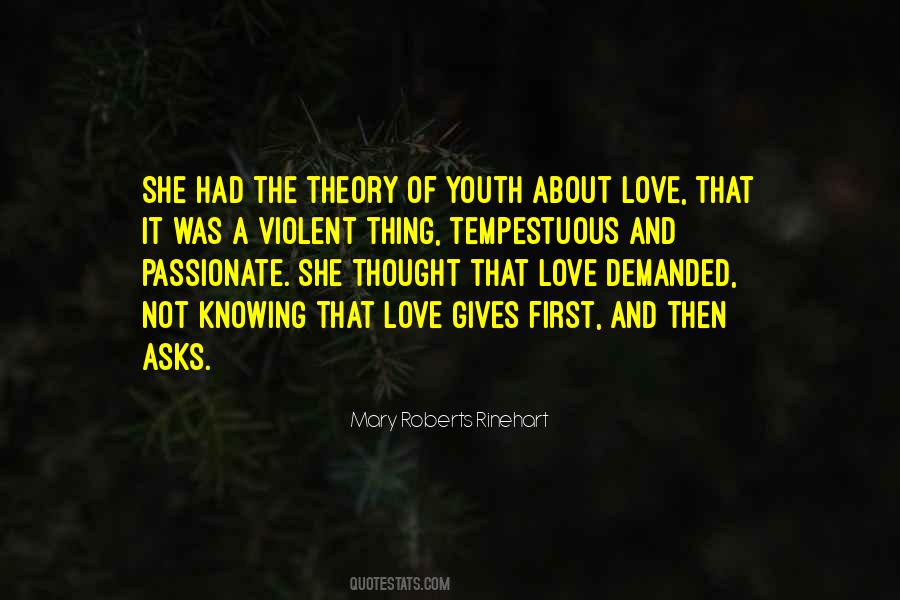 Thought About Love Quotes #816125