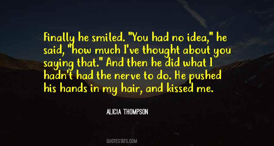 Thought About You Quotes #1524185