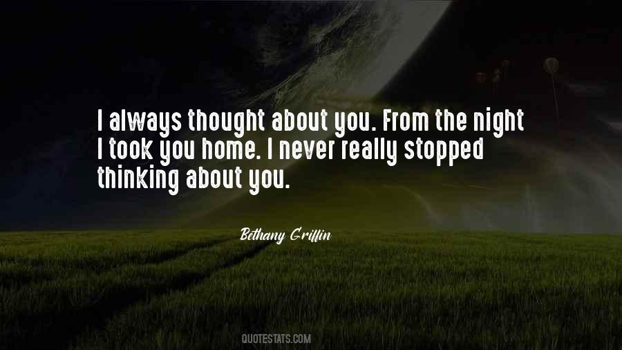 Thought About You Quotes #948720