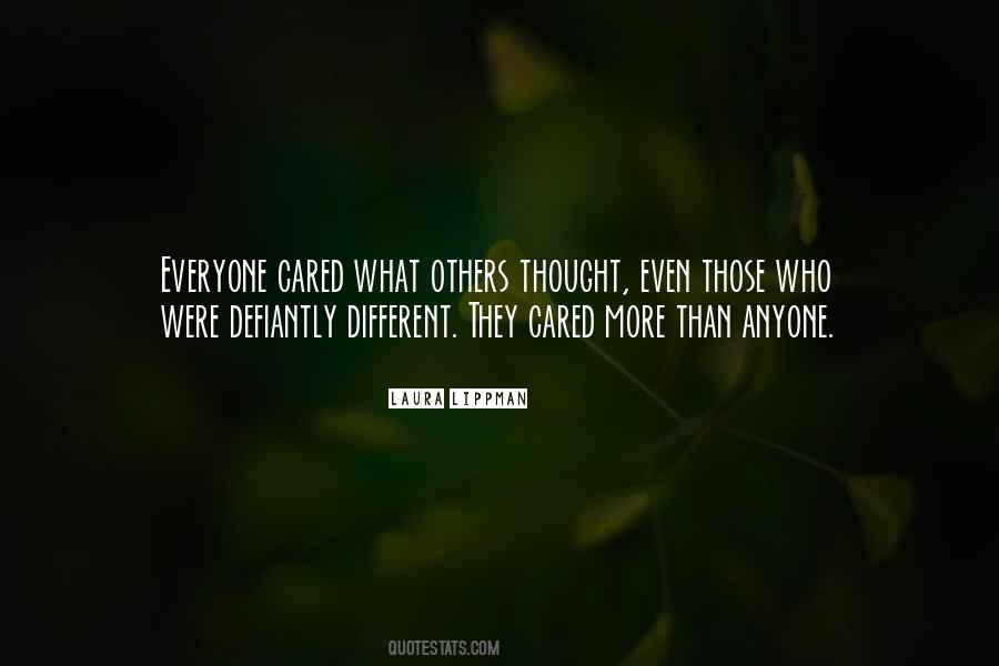 Thought He Cared Quotes #1212450