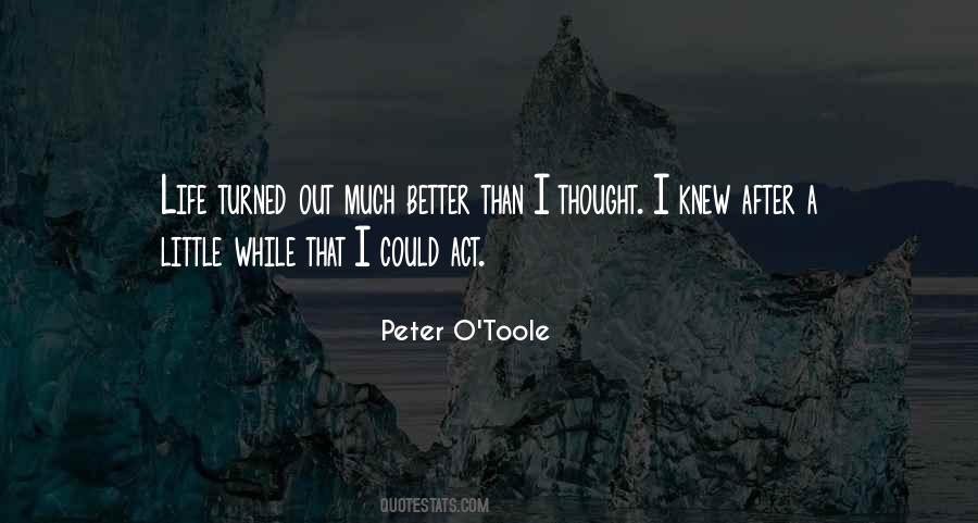 Thought I Knew Quotes #1850129