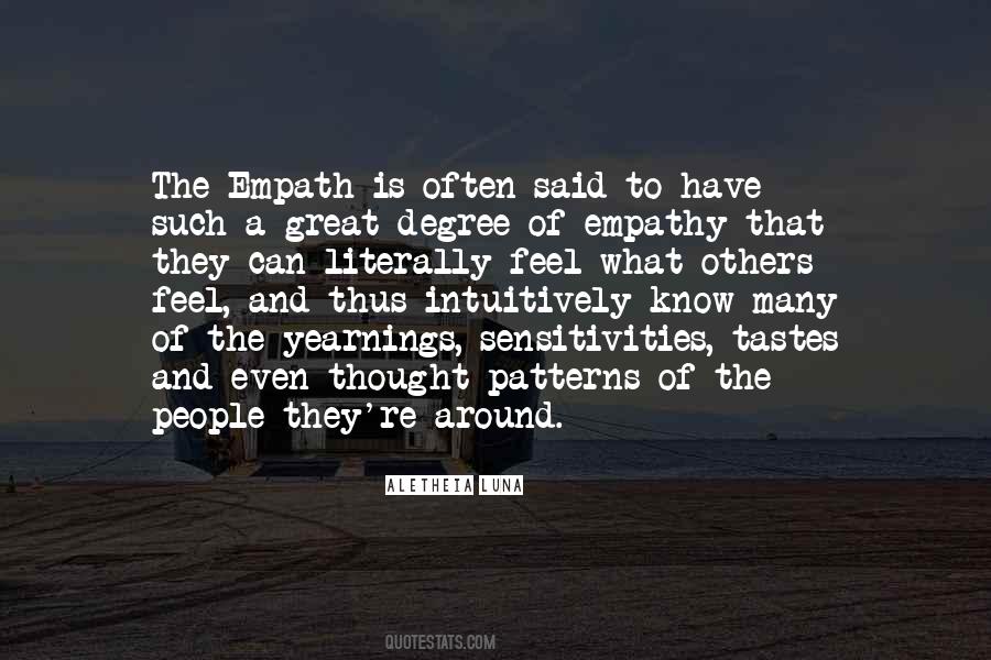 Thought Patterns Quotes #1154497