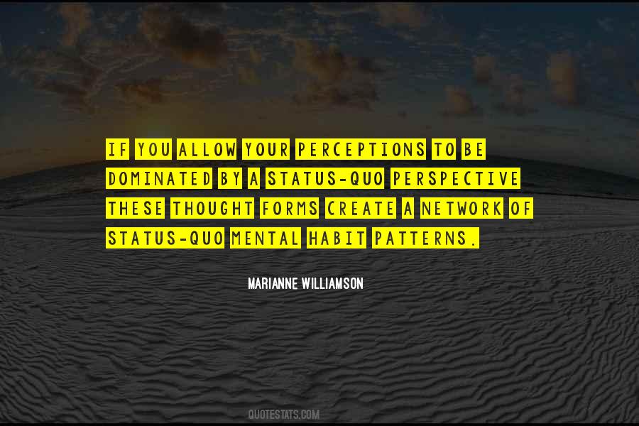 Thought Patterns Quotes #1202108