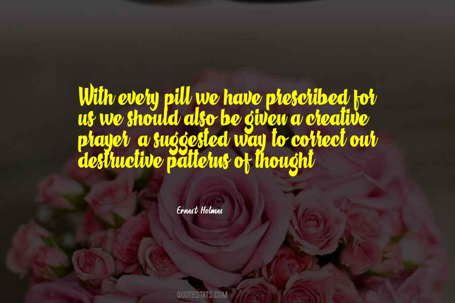 Thought Patterns Quotes #1277518