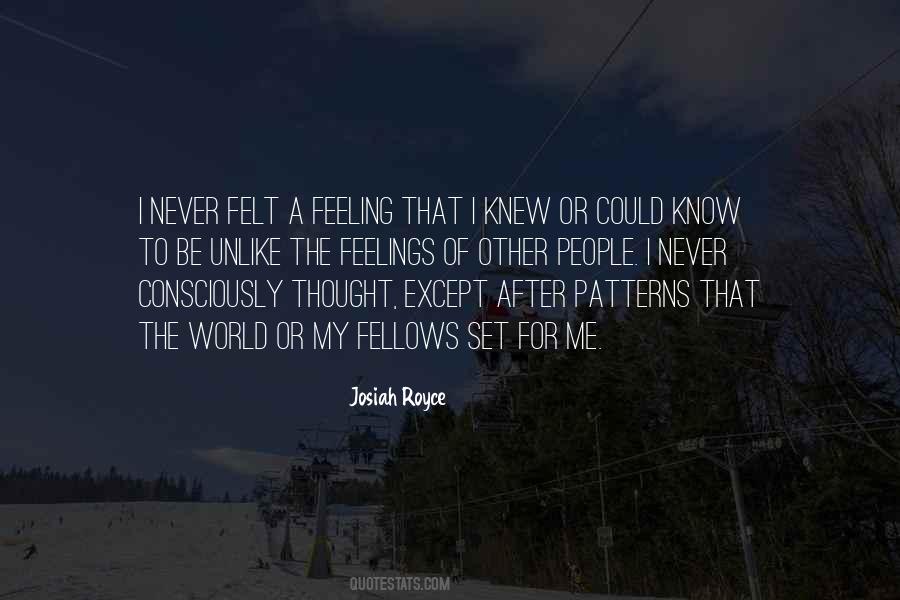 Thought Patterns Quotes #1505127