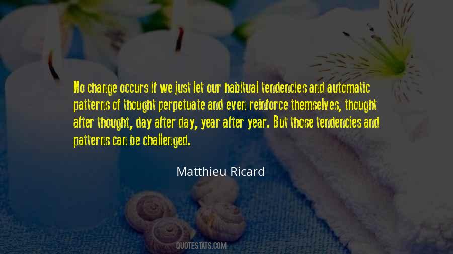 Thought Patterns Quotes #1645584