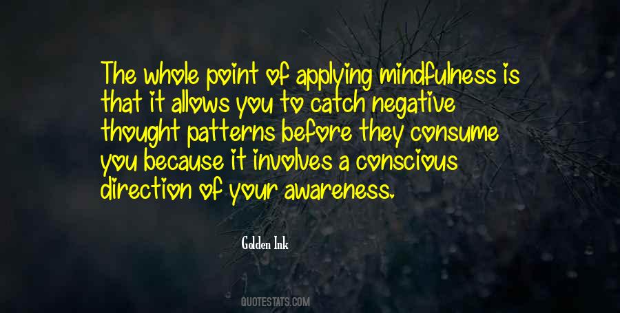 Thought Patterns Quotes #257786