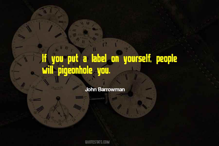Quotes About Barrowman #934665