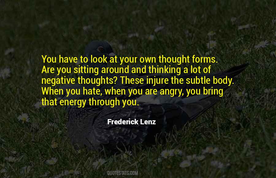 Thoughts Are Energy Quotes #261326