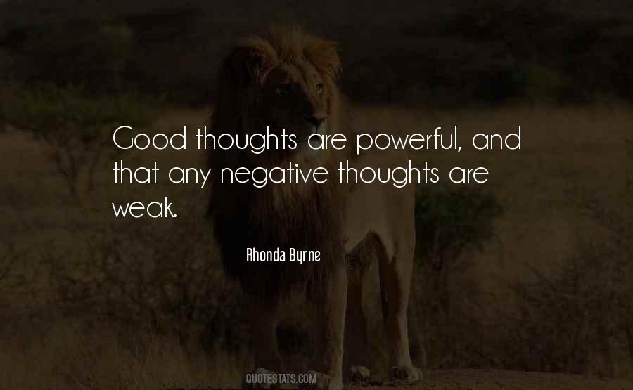 Thoughts Are Powerful Quotes #1442398