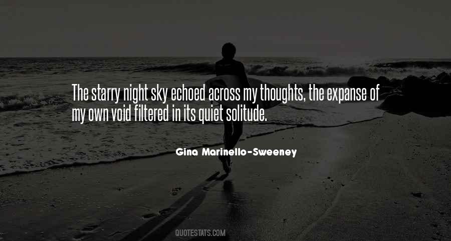 Thoughts In Solitude Quotes #589675