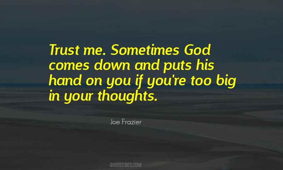 Thoughts On God Quotes #1774722