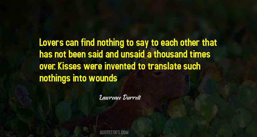 Thousand Kisses Quotes #1380586