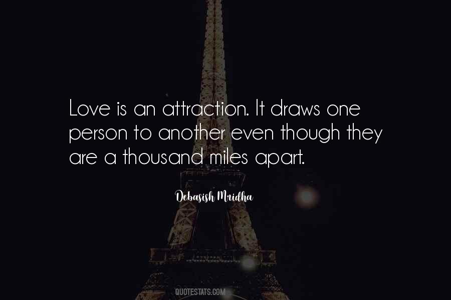 Thousand Miles Apart Quotes #1099601