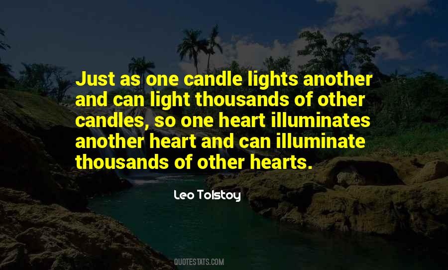 Thousands Of Candles Quotes #463803