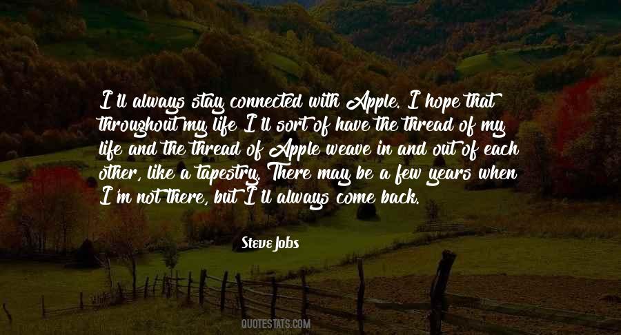 Thread Life Quotes #1129617 Thread Life Quotes #1129617
