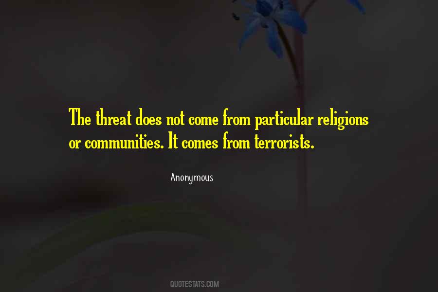 Threat Quotes #1569579