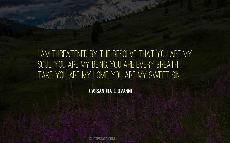 Threatened By You Quotes #1297493
