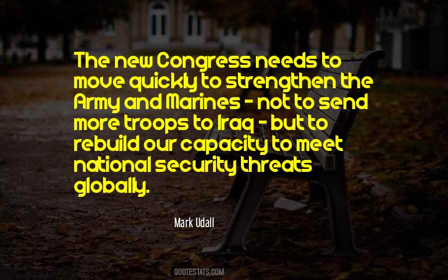 Threats To National Security Quotes #1734700