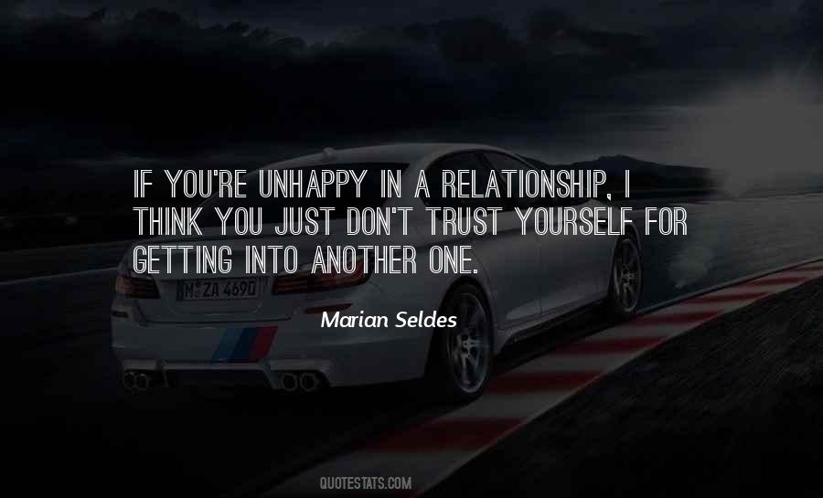Quotes About Unhappy Relationship #1034710