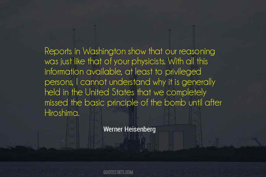 Quotes About Heisenberg #686191