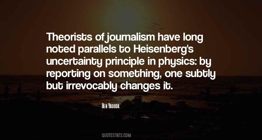 Quotes About Heisenberg #959918