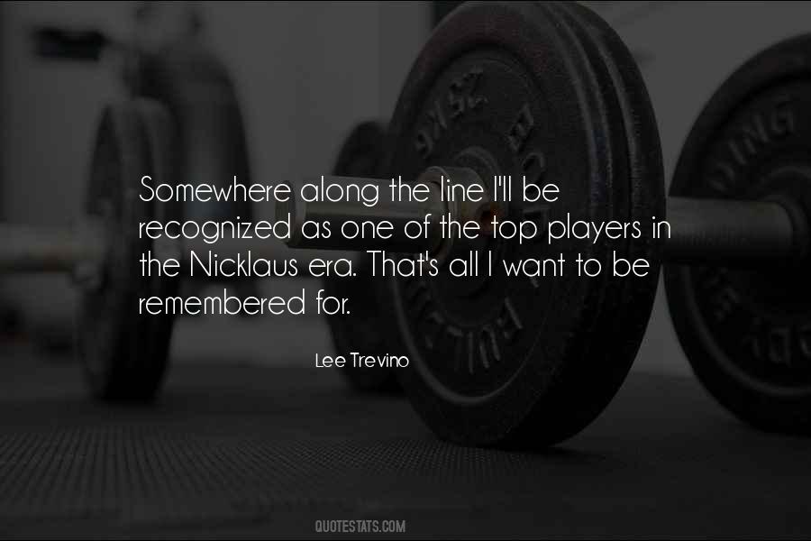 Quotes About Lee Trevino #1054505