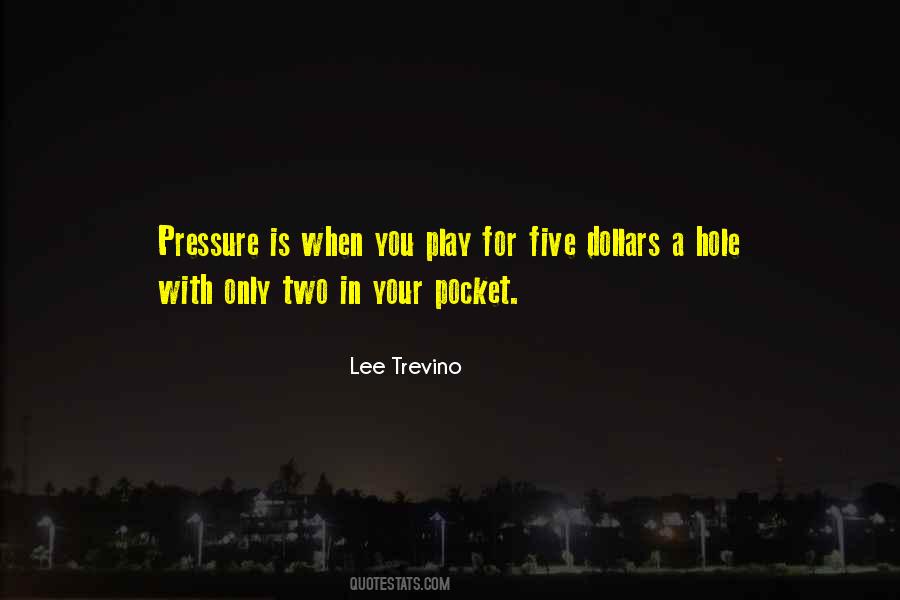 Quotes About Lee Trevino #1556720