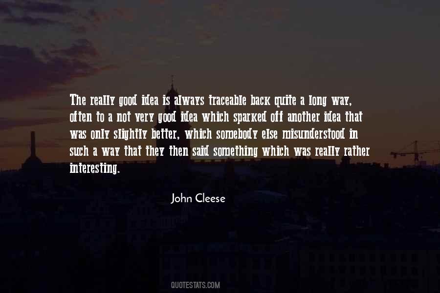 Quotes About John Cleese #366006