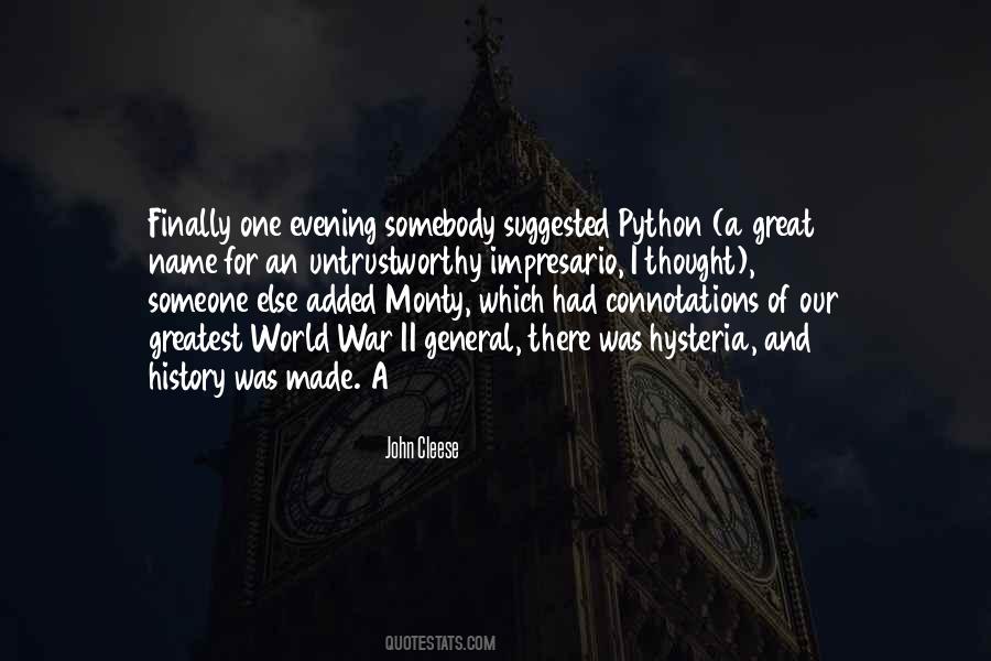 Quotes About John Cleese #465878