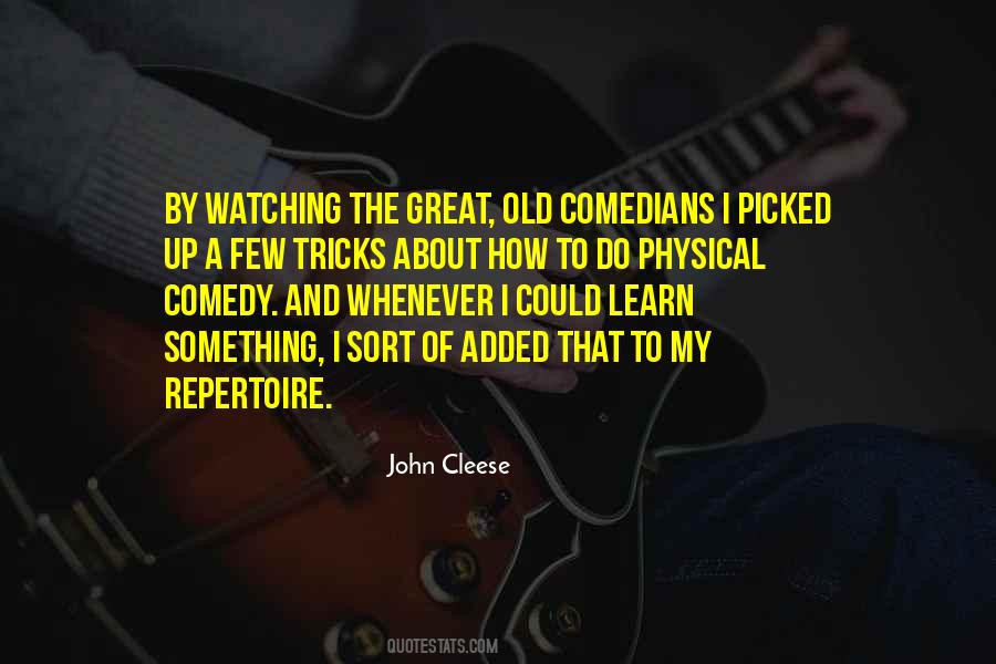 Quotes About John Cleese #610979