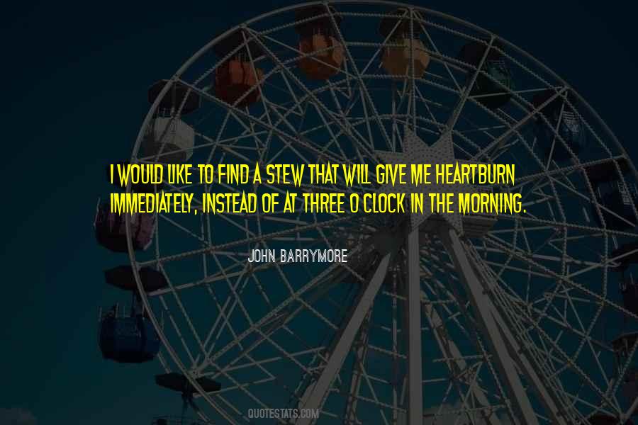 Three O'clock Quotes #960593