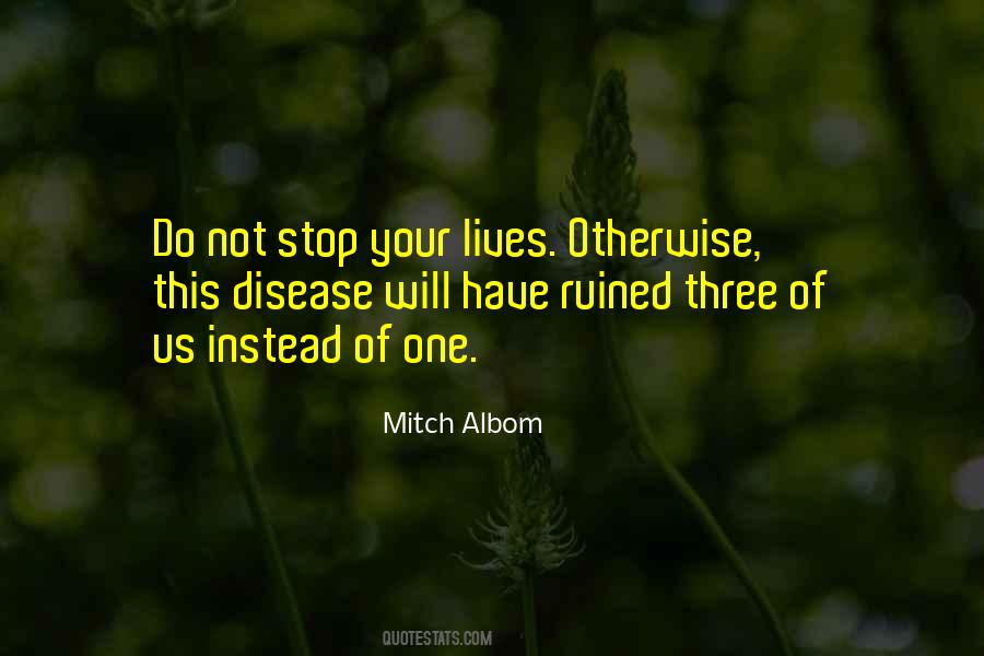 Three Of Us Quotes #641036