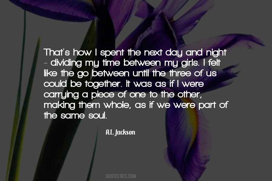 Three Of Us Quotes #785579
