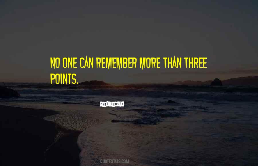 Three Points Quotes #1254772