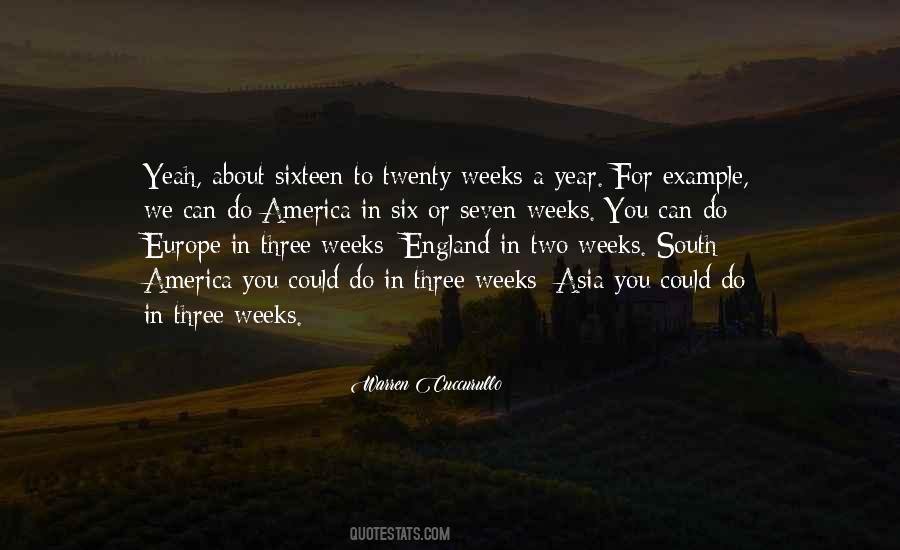 Three Weeks Quotes #1341601