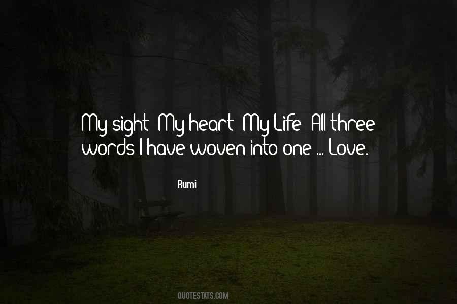 Three Words I Love You Quotes #1448937