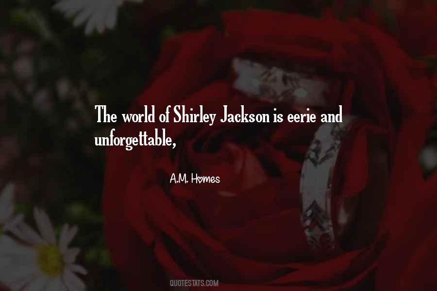 Quotes About Shirley Jackson #707383