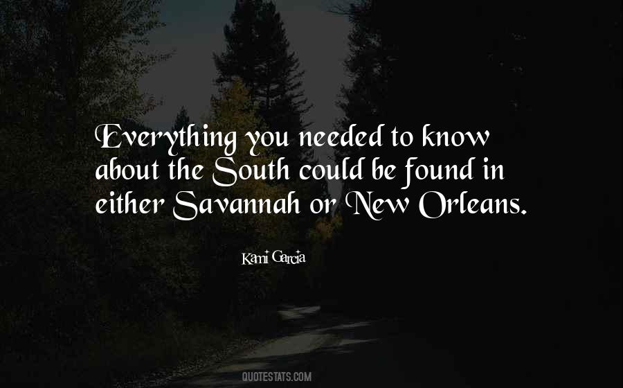 Quotes About Savannah #1872182