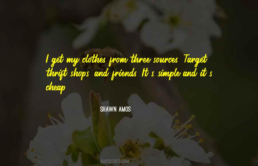 Thrift Clothes Quotes #1356086