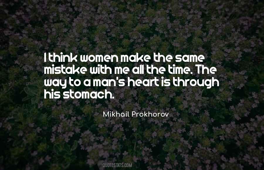 Through His Stomach Quotes #1190266