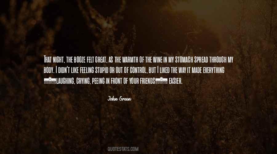 Through His Stomach Quotes #1220854