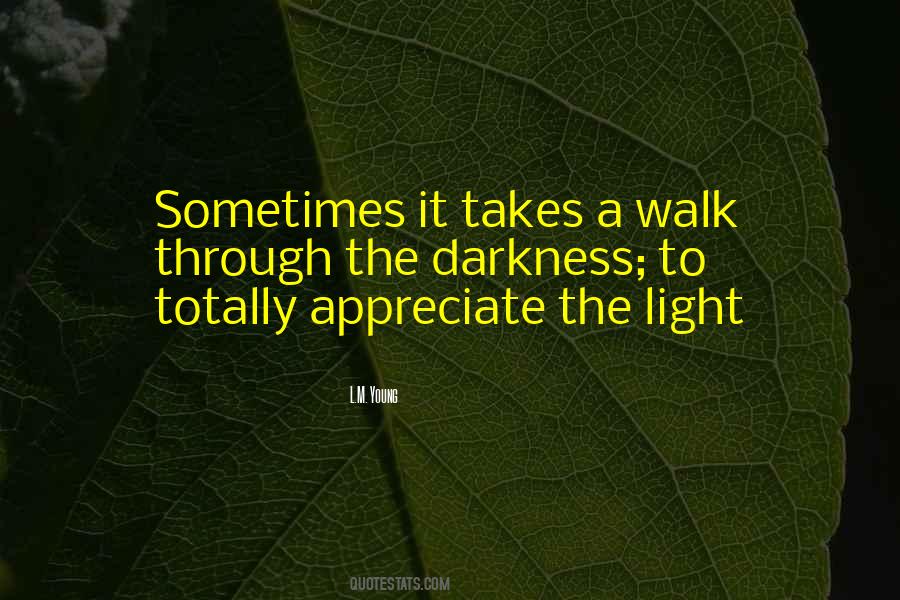 Through The Darkness Quotes #455319