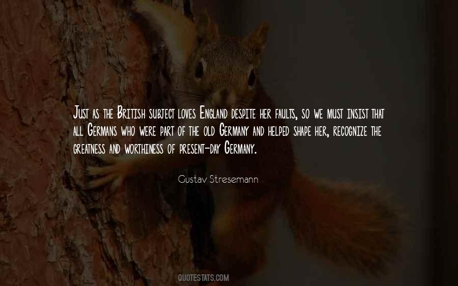 Quotes About Gustav Stresemann #963457