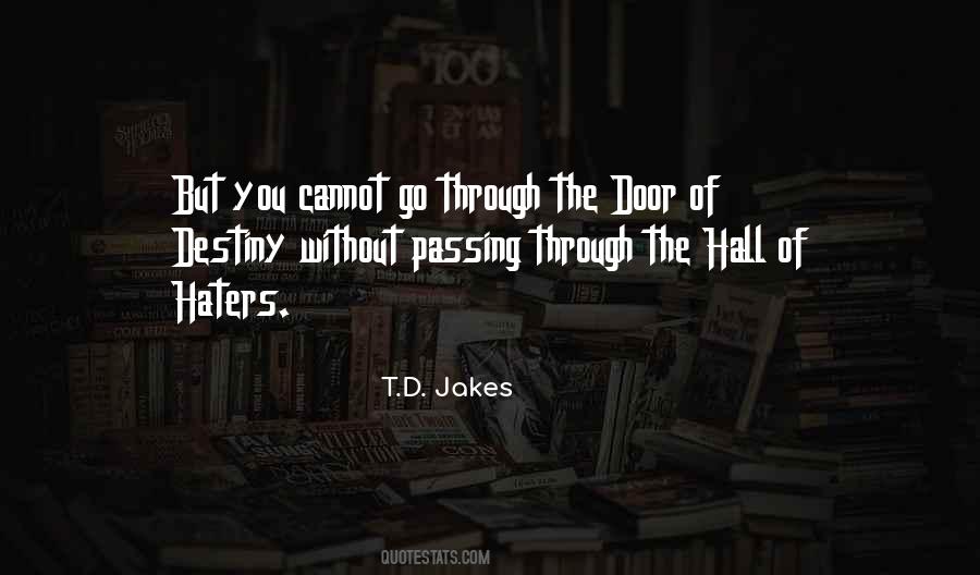 Through The Door Quotes #1133715