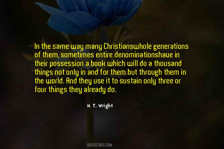 Through The Generations Quotes #187748