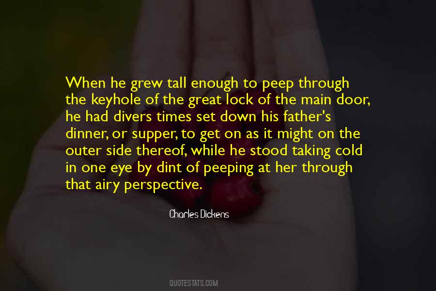 Through The Keyhole Quotes #1145425