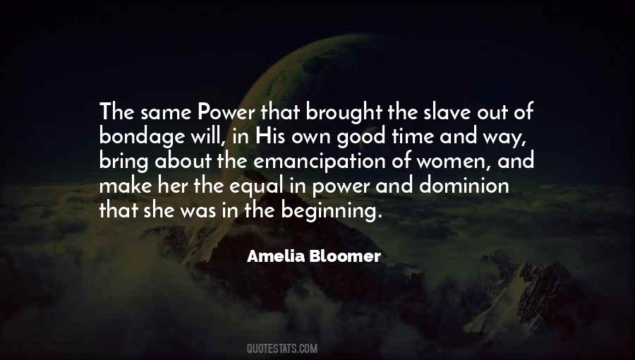 Quotes About Amelia Bloomer #904089