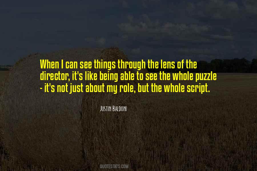 Through The Lens Quotes #1786602